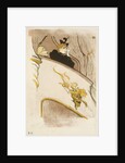 The Box at the Mascaron Dore by Henri de Toulouse-Lautrec