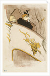The Box at the Mascaron Dore by Henri de Toulouse-Lautrec