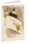 The Box at the Mascaron Dore by Henri de Toulouse-Lautrec