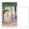 Pougues-Les-Eaux poster by F Jonas