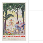 Pougues-Les-Eaux poster by F Jonas