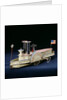 A rare Electra American clock-work, tinplate paddlewheel river boat, circa 1860's by Anonymous