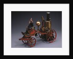 Horse-drawn live steam fire pumper by Anonymous