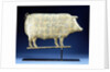 19th century pig weathervane by Anonymous