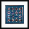 An Amish bird in flight design coverlet by Anonymous