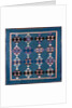 An Amish bird in flight design coverlet by Anonymous