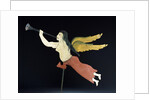 A sheet metal Angel Gabriel weathervane by Anonymous