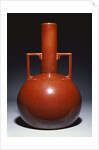 A large stoneware vase designed by Dr Christopher Dresser