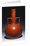A large stoneware vase designed by Dr Christopher Dresser
