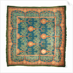 'The Rose', a Donegal carpet designed by Charles Francis Annesley Voysey