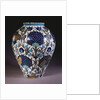 A glazed earthenware 'Persian' vase by William de Morgan