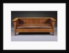 L. & J.G. Stickley Company oak 'Prairie' settle by Anonymous