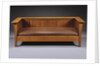 L. & J.G. Stickley Company oak 'Prairie' settle by Anonymous
