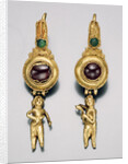 A pair of Hellenistic gold earrings by Anonymous