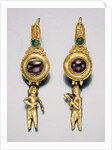 A pair of Hellenistic gold earrings by Anonymous