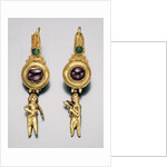 A pair of Hellenistic gold earrings by Anonymous