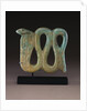 An Egyptian pale-blue faience plaque of a cobra, Dynasty XXVI-XXX, 664-30 B.C by Anonymous