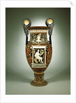 An Apulian red-figure volute krater by Anonymous