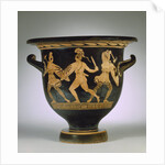 An Apulian red-figure bell krater depicting an Amazonomachy by Anonymous