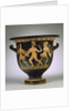 An Apulian red-figure bell krater depicting an Amazonomachy by Anonymous