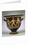 An Apulian red-figure bell krater depicting an Amazonomachy by Anonymous
