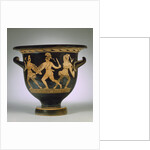 An Apulian red-figure bell krater depicting an Amazonomachy by Anonymous