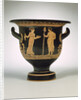 An Apulian red-figure bell krater attributed to the Painter of the Long Overalls by Anonymous
