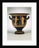 An Apulian red-figure bell krater attributed to the Painter of the Long Overalls by Anonymous