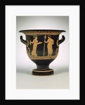 An Apulian red-figure bell krater attributed to the Painter of the Long Overalls by Anonymous