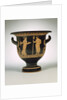 An Apulian red-figure bell krater attributed to the Painter of the Long Overalls by Anonymous