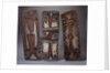 Three Mountain Ok shields of rectangular form by Anonymous