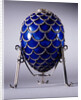 Faberge Pine Cone egg in its stand, workmaster Michael Evlampievich Perchin by Anonymous