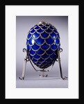 Faberge Pine Cone egg in its stand, workmaster Michael Evlampievich Perchin by Anonymous