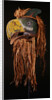 A Kwakiutl Thunderbird Mask of red cedar by Anonymous