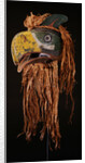 A Kwakiutl Thunderbird Mask of red cedar by Anonymous