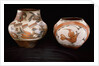 Two Zia polychrome jars by Anonymous