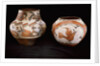 Two Zia polychrome jars by Anonymous