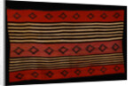 A transitional Navajo woman's blanket by Corbis