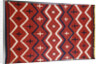 A late classic Navajo wearing blanket by Anonymous