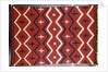 A late classic Navajo wearing blanket by Anonymous