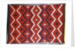 A late classic Navajo wearing blanket by Anonymous
