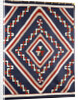A Navajo Germantown Blanket by Anonymous