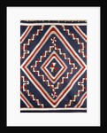 A Navajo Germantown Blanket by Anonymous