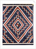 A Navajo Germantown Blanket by Anonymous