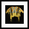 A Southern Cheyenne quilled and fringed hide warrior's shirt by Anonymous
