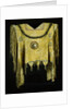An Apache beaded and fringed buckskin poncho by Anonymous