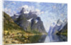 Hardanger Fjord, Norway by Adelsteen Normann