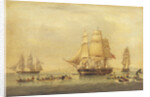 Whalers of the South Seas Fishery by John Ward of Hull