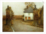 The Pillars, Gerberoy by Henri Le Sidaner