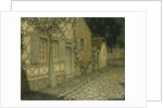 The Gardener's House in the Moonlight, Gerberoy by Henri Le Sidaner